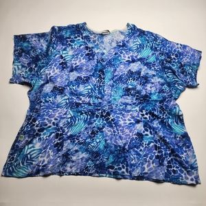 WS GEAR 4XL women's scrub top